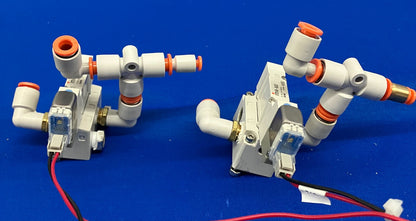 SMC SY3140-5L0Z SOLENOID VALVES LOT OF 2