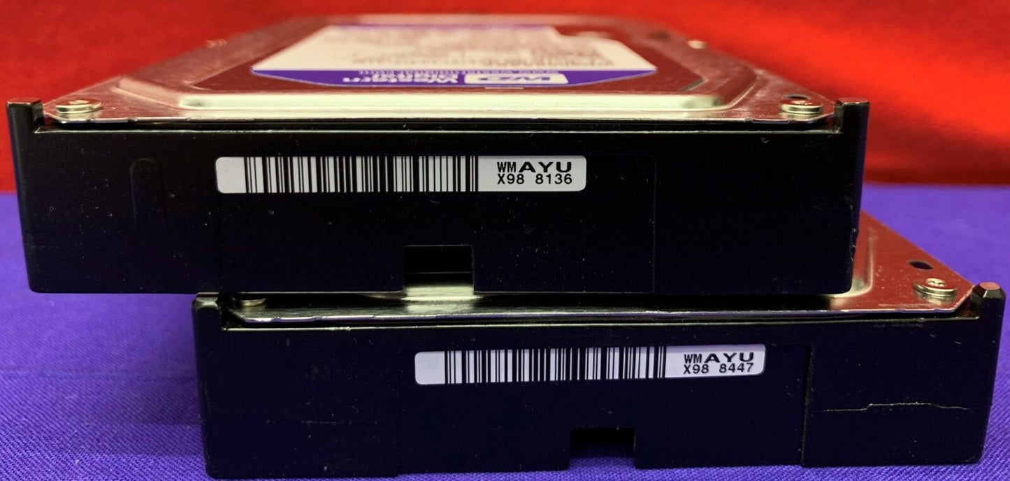 QTY 2 - Western Digital WD5000AAKX 500GB Hard Drive