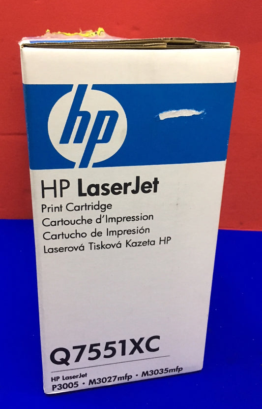 HP / HEWLETT-PACKARD Q7551XC / Q7551-00905 LASERJET PRINT CARTRIDGE