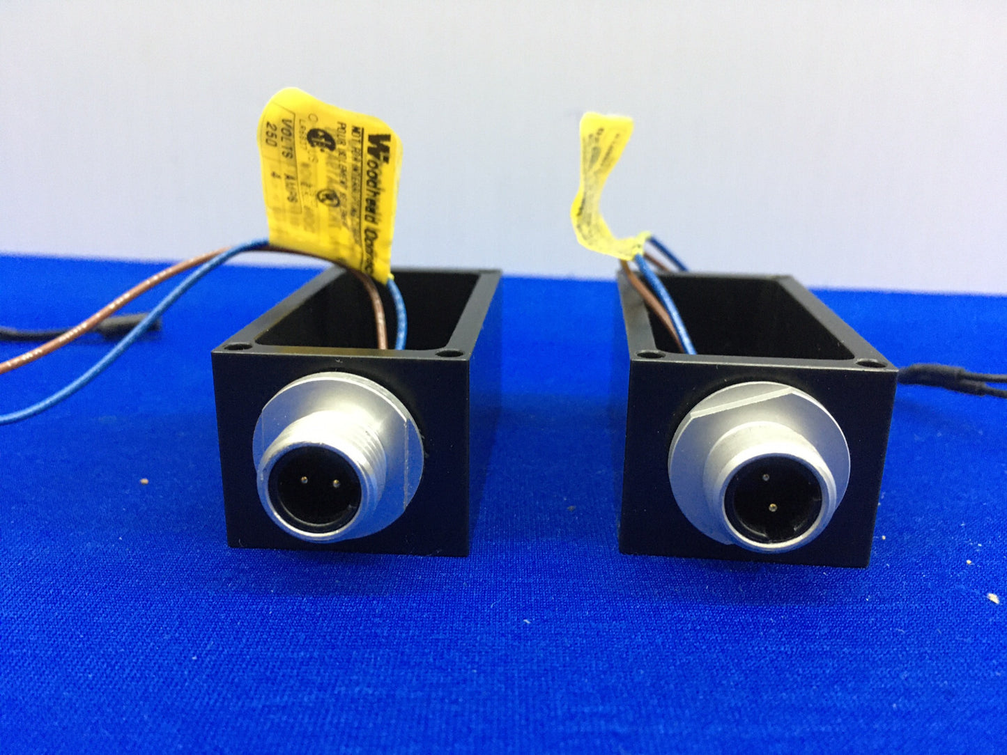 1 LOT OF QTY 2 WOODHEAD /BRAD HARRLSON ® 7R2A06A19A120 CABLE ASSEMBLY