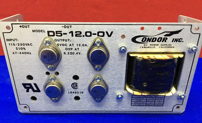 CONDOR INC. D5-12.0-0V 電源