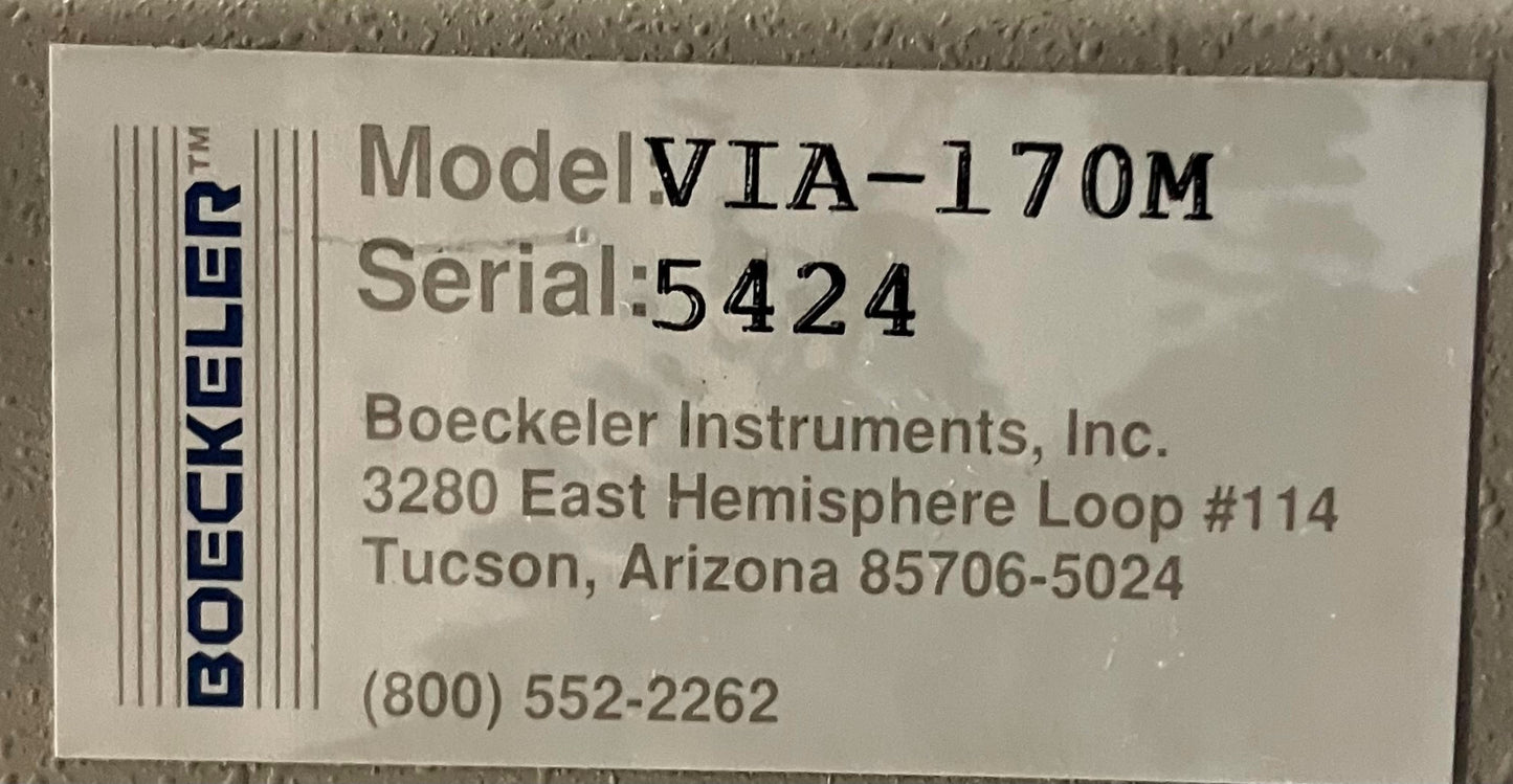 SISTEMA DE MEDICIÓN DE IMÁGENES DE VÍDEO CONTROLADOR DE JOYSTICK BOECKELER™ VIA-170M