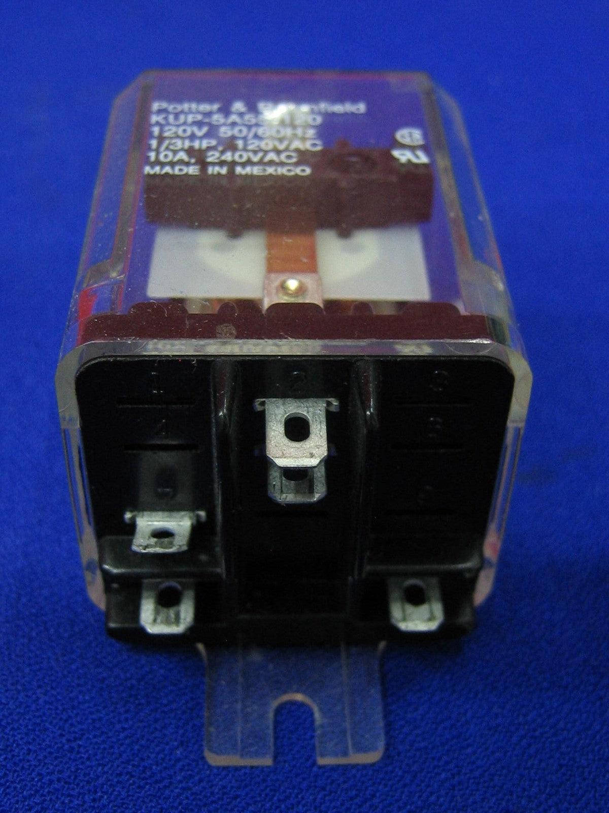 POTTER & BRUMFIELD DUP-5A55-120 ELECTROMECHANICAL RELAY 120V