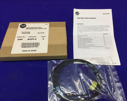 Câble à fibre optique plastique AB Allen Bradley 2090 SCEP3-0 SER A 195591-Q05 SERCOS