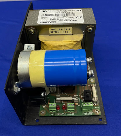 AUTOMATION DIRECT POWERVOLT STP-PWR-4805 POWER SUPPLY INPUT 120/240VAC