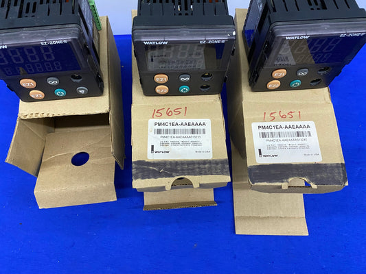 WATLOW EZ-ZONE® PM4C1EA-AAEAAAA INTEGRATED MULTI-FUNCTION CONTROLLER