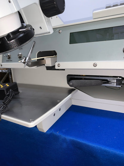 WEST-BOND 70PTC WIRE BOND PULL TESTER W/MICROSCOPE & WF10X/22 EYEPIECES