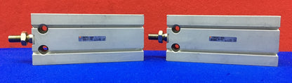 QTY 2 - SMC CDU25-60D FREE MOUNT CYLINDERS MAX PRESSURE 0.7 MPa