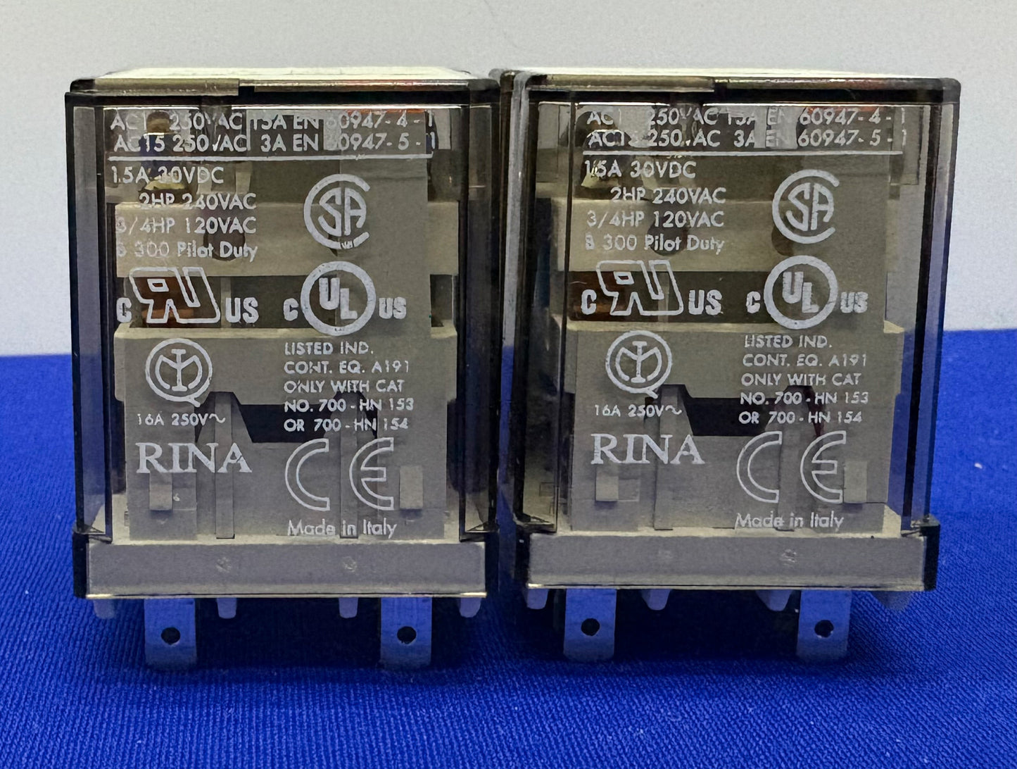 ALLEN BRADLEY AB 700-HB32Z24 SER E RELAY 24VDC - 1 LOT QTY 2