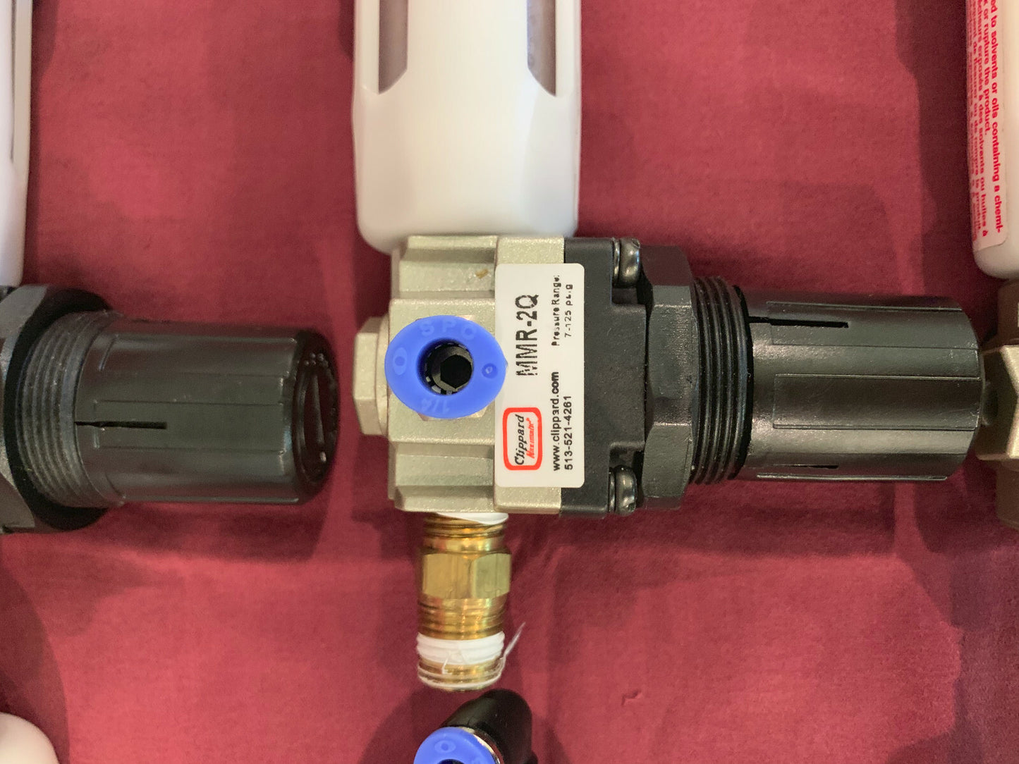 QTY 6 - CLIPPARD MMD-2Q REGULATORS