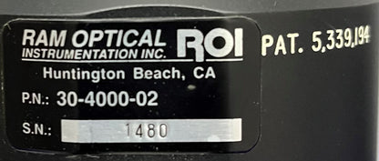 ROI RAM OPTICAL INSTRUMENTATION 30-4000-00 & PANASONIC GP-KR222 DIGITAL CCD CAM