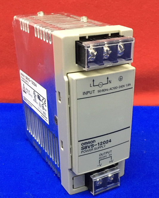 OMRON S8VS-12024 POWER SUPPLY 24 Volt DC output 120V AC in