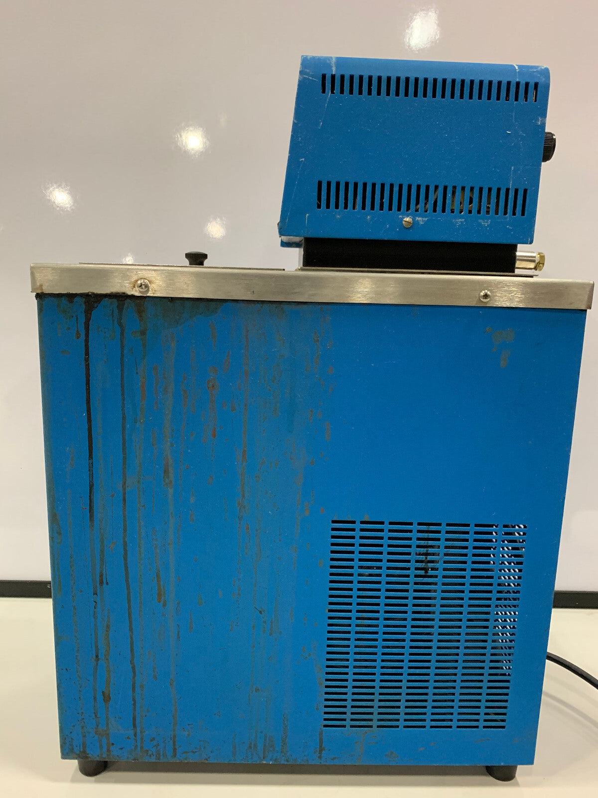 COLE-PARMER POLYSTAT 12101-10 HEATED BATH RE-CIRCULATOR POWER UP ONLY FOR TEST