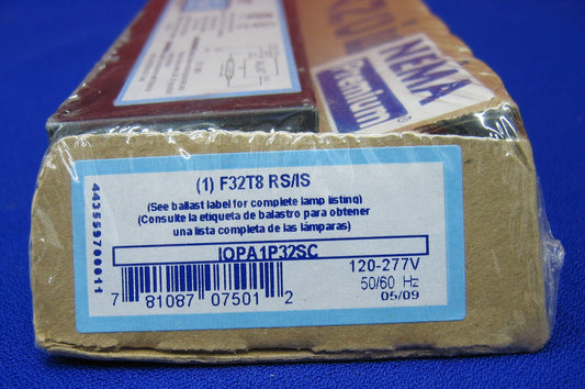 ADVANCE OPTANIUM IOPA-1P32-SC 120V TO 277V BALLAST IOPA1P32SC (1) F32T8 RS/IS