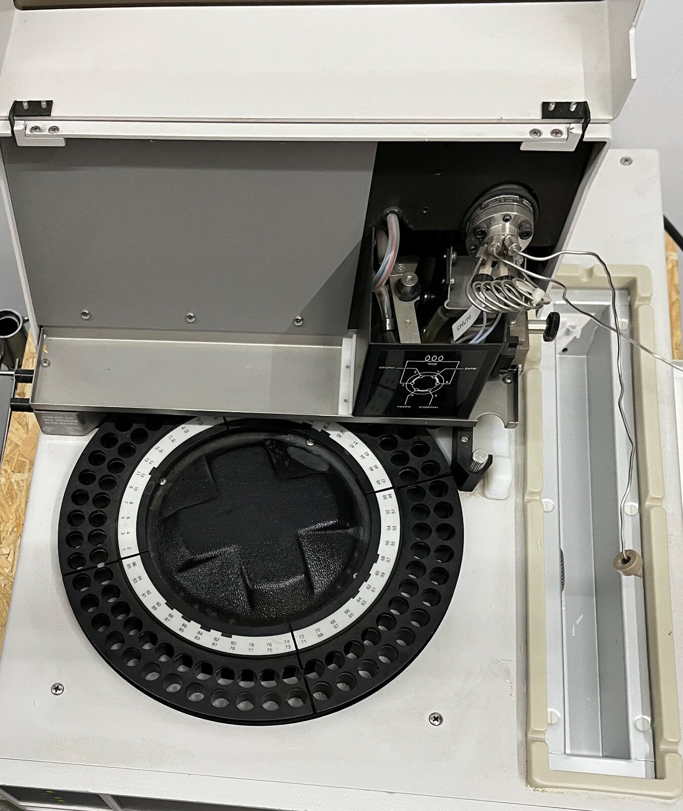 BECKMAN GOLD 507 AUTOSAMPLER/168 DETECTOR/126 MODULO SOLVENTE 1 LOTTO PARTI/RIPARAZIONE