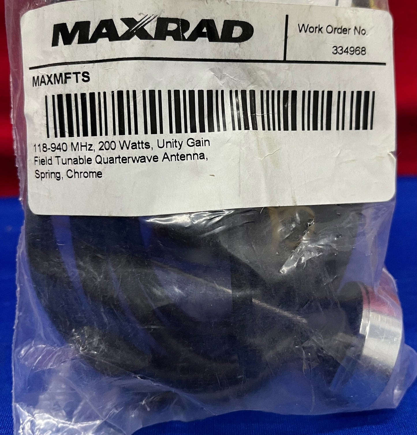 Maxrad MAXMFTS 200Watt Unity Gain Field Tunable Quarterwave Antenna