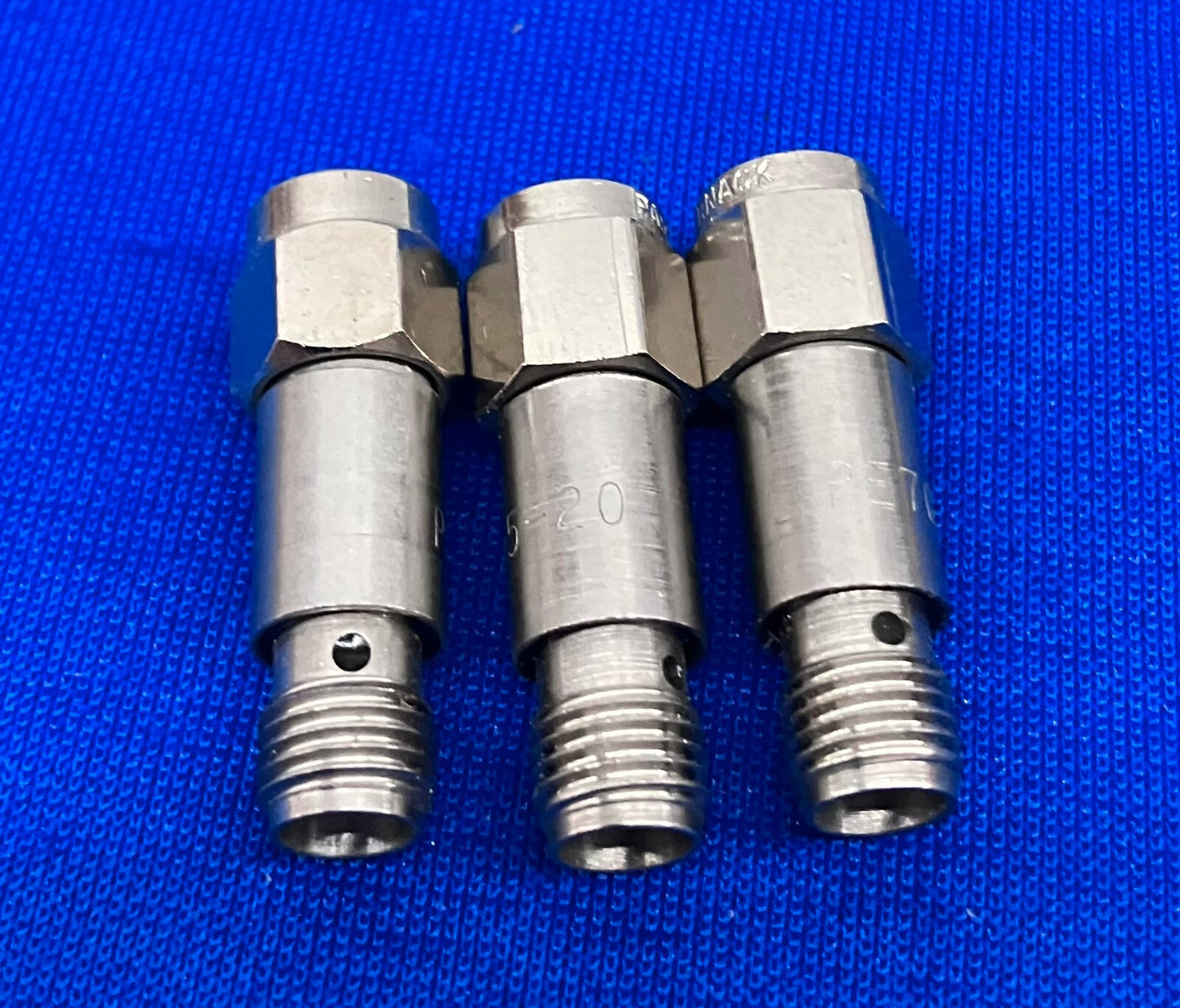 PASTERNACK PE7005-20 20DB FIXED ATTENUATOR, SMA MALE LOT OF 3, DIGIKEY # BELOW