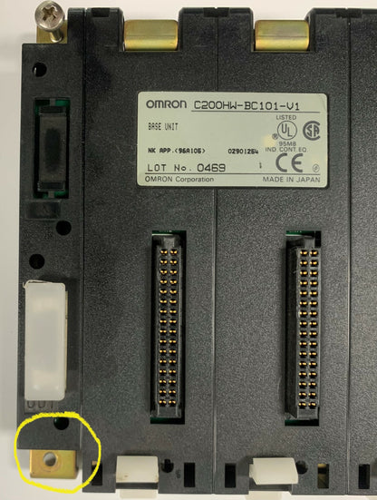 Omron C200HW-BC101-V1 10-slot backplane basiseenheid