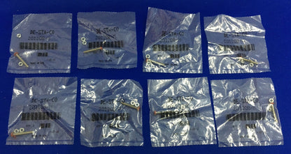 1 LOT OF 8 - DE-STA-CO / DESTACO 201208-M FLAT-TIP BONDED NEOPRENE SPINDLE