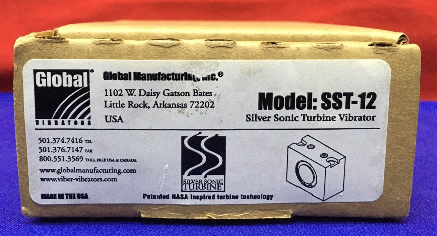 GLOBAL MANUFACTURING SST-12 SILVER SONIC ® TURBINE VIBRATOR