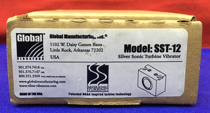 GLOBAL MANUFACTURING SST-12 SILVER SONIC ® TURBINE VIBRATOR