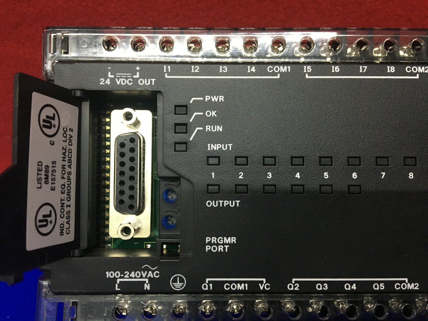 CONTROLADOR MICROPROGRAMABLE GE FANUC SERIE 90 IC693UDR005JP1