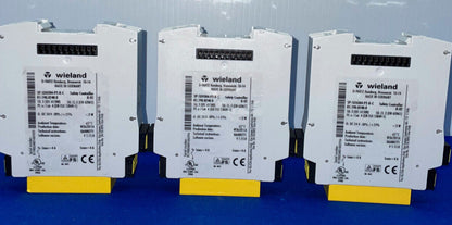 WIELAND SP-SDIO84-P2-K-C / SP-SD10 SAFETY CONTROLLER B-02 SELLING AS 1 LOT QTY 3
