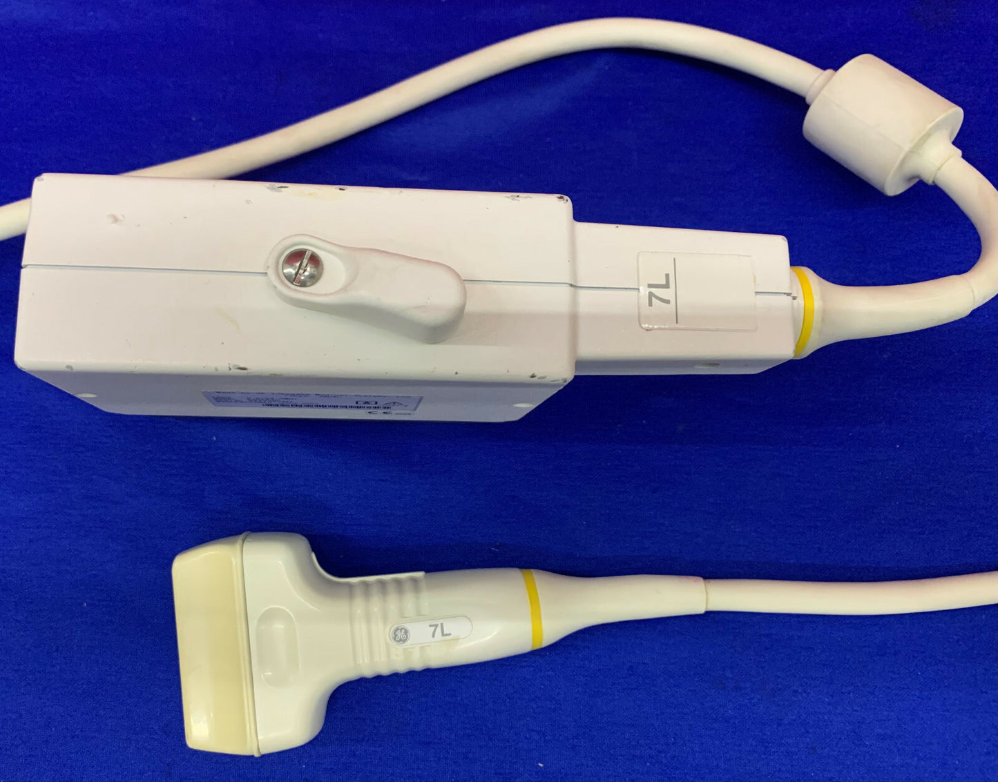 GE 7L (P/N 2302648) Linear Array Ultrasound Transducer Probe