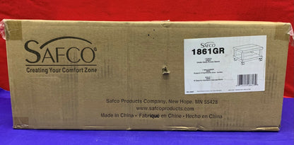 SAFCO Printer Stand 1861GR Gray Under Desk Printer Stand