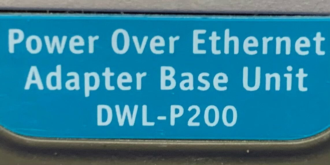 Lot of 4 D-Link Power Over Ethernet Adapter DWL-P200 (only 3 48V Power Adpaters)