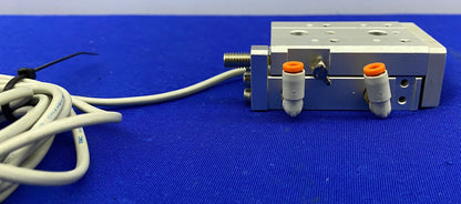 SMC MXS8-20 / MXS820 SLIDE TABLE & D-M9PW / DM9PW PROXIMITY SWITCH