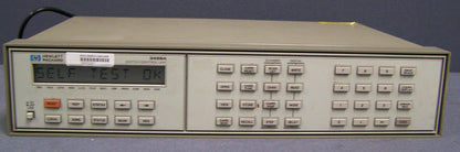HP 3488A SWITCH/CONTROL UNIT: DC-26.5 GHZ SIGNAL SWITCHING SN 2719A-27535