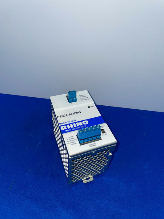 AUTOMATION DIRECT RHINO PSB24-BFM20S BUFFER MODULE 24 VDC