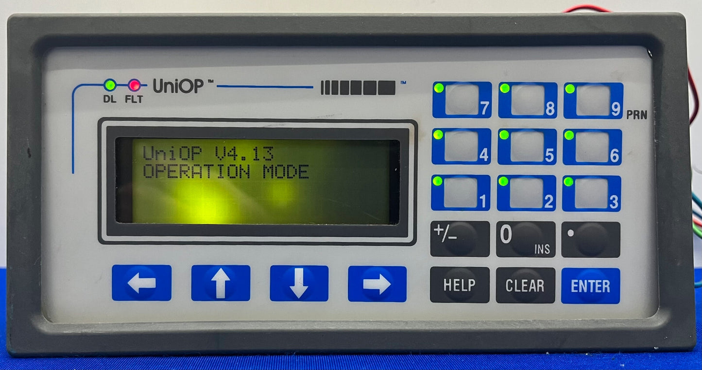 PANNEAU D'INTERFACE OPÉRATEUR DE CONTRÔLE UNIOP™ MD02R-04-0045 4 RANGÉES x 20 CARACTÈRES
