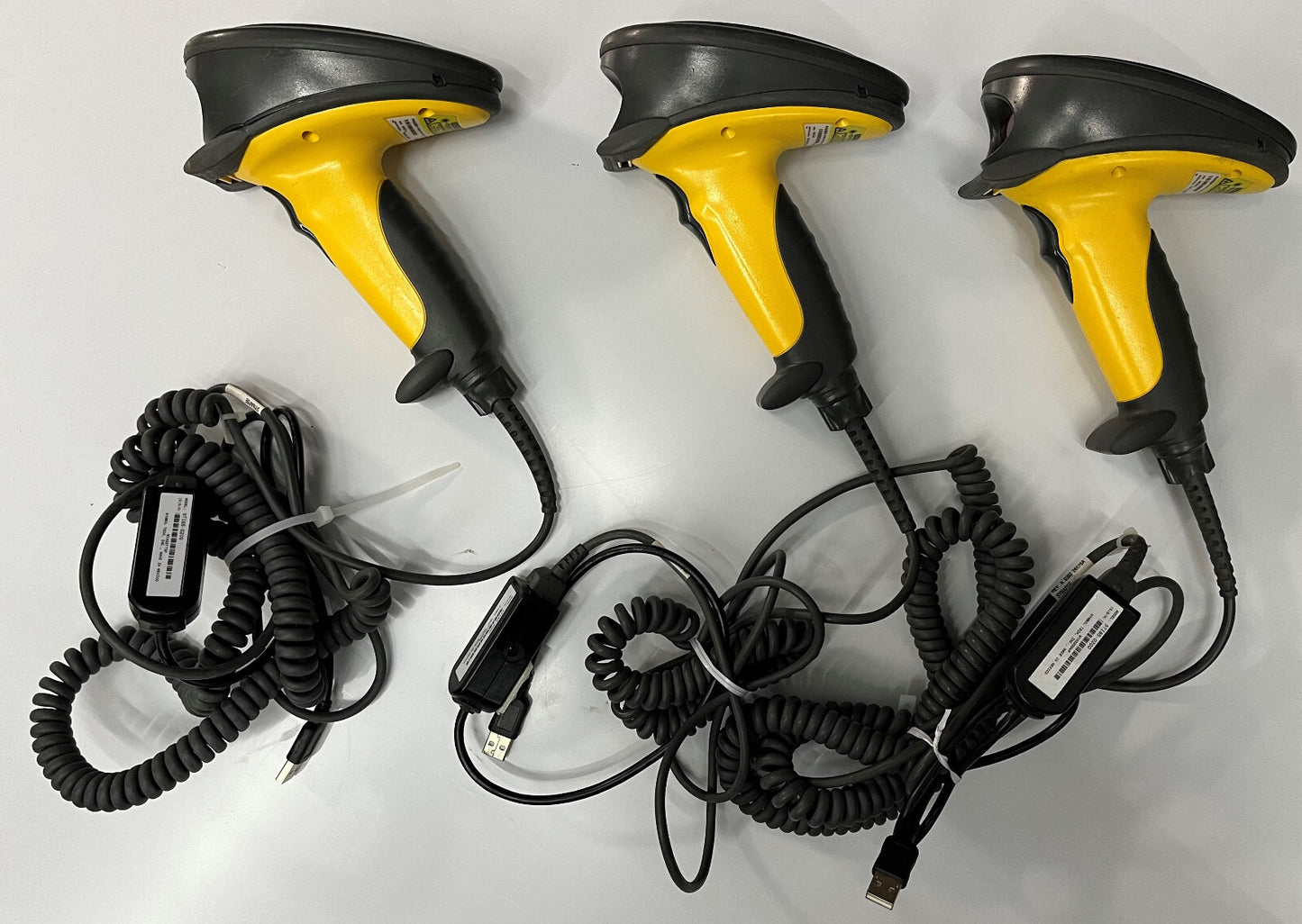 SYMBOL P302FZY-I000 BARCODE SCANNER w/ USB CABLE ST185-0200 LOT OF 3