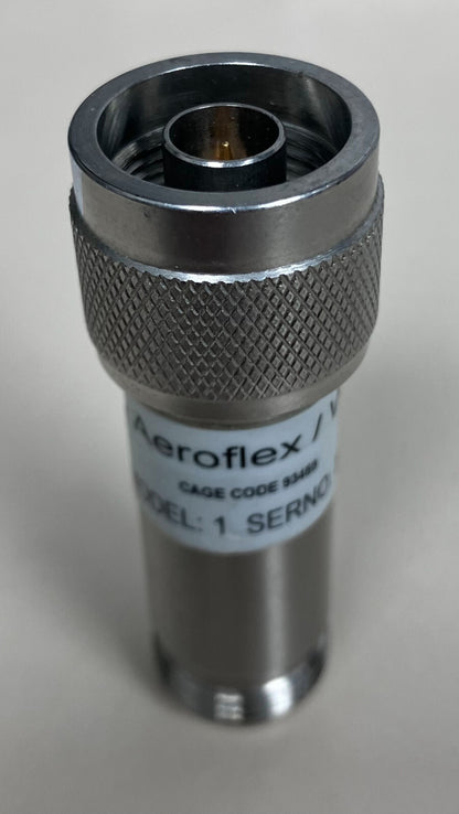 AEROFLEX MODEL 1 FIXED COAXIAL ATTENUATOR, 10 DB