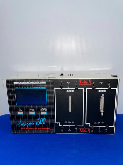 CABLETEST, H1500P-HV1, HORIZON 1500, HIGH VOLTAGE WIRING ANALYZER, 1 LOT OF 2