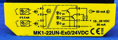 TURCK MK1-22UN-EX0 24VDC ISOLIERENDER SCHALTVERSTÄRKER MULTIMODUL