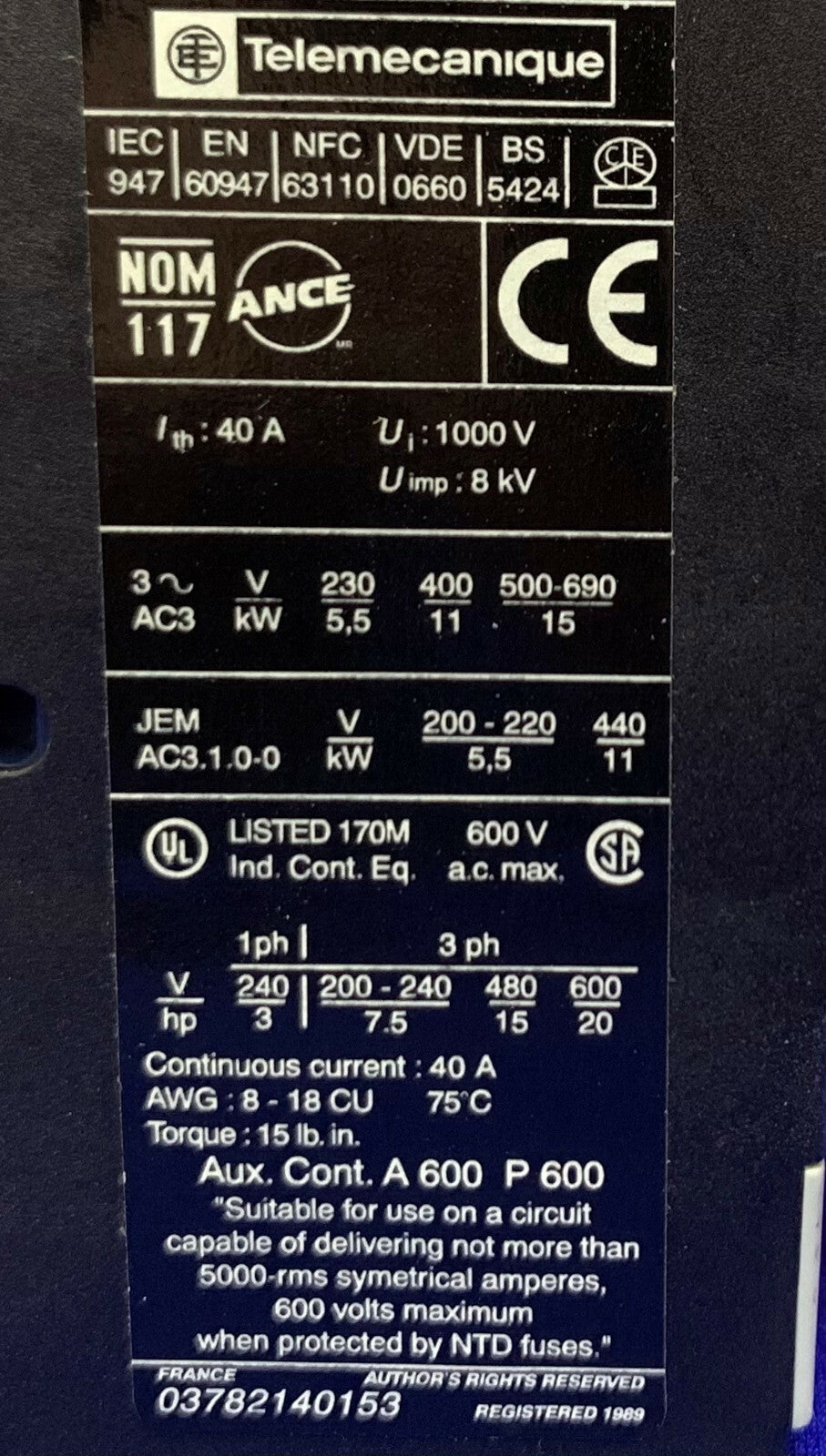 Lot van 2 Telemecanique (Schneider) LP1-D2501 BD 24V Contactor Spoel
