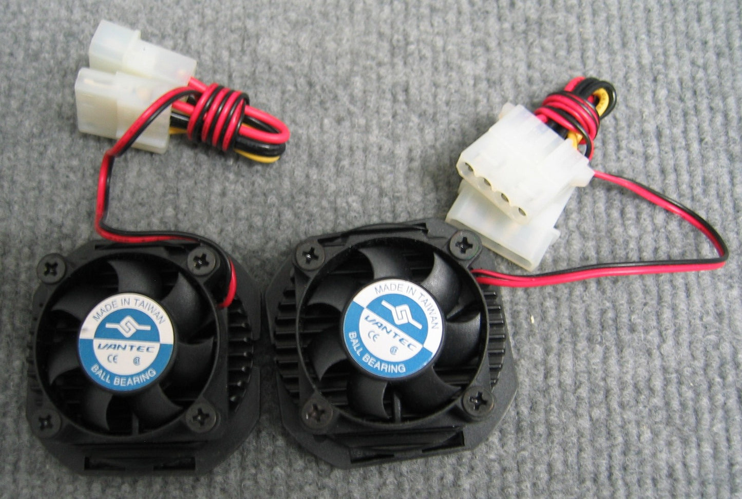 VANTEC BALL BEARING FAN SELLING AS '1 LOT OF QTY 2 FANS'