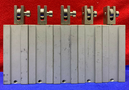COMPACT AIR PRODUCTS AS34X2 PNEUMATIC AIR CYLINDERS. SELLING AS 1 LOT OF QTY. 5