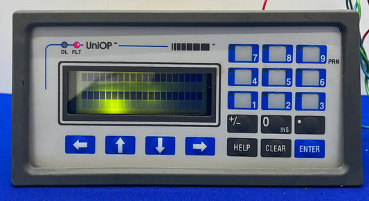 UNIOP ™ CONTROL OPERATOR INTERFACE PANEL MD02R-04-0045 4 ROW x 20 CHARACTER