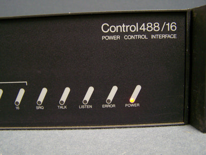 IO TECH CONTROL 488/16 POWER CONTROL INTERFACE IEEE488 SN 050912
