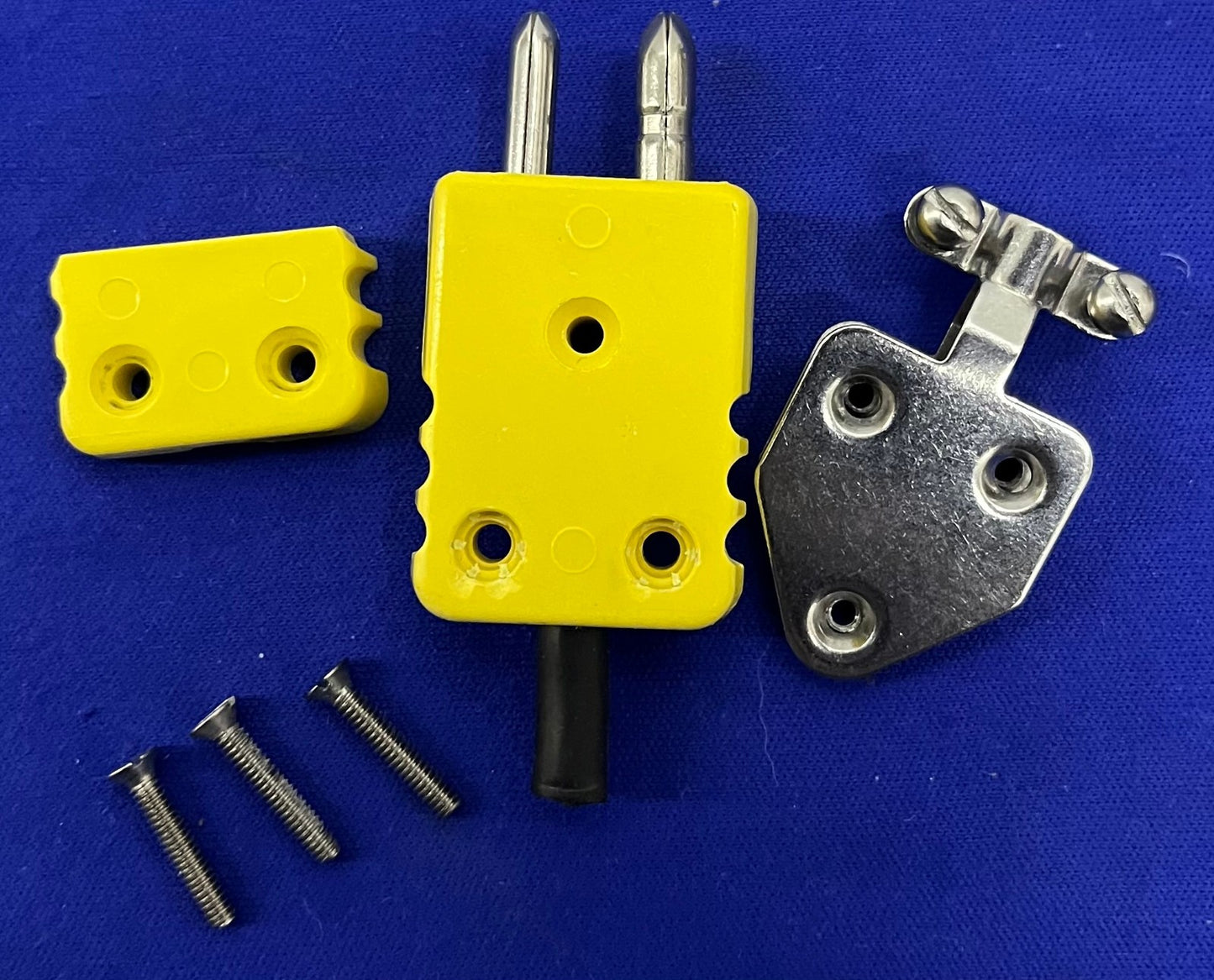 NANMAC K-TYPE HIGH TEMP W/ STRAIN RELIEF MALE PLUG THERMOCOUPLE CONNECTOR Qty 10