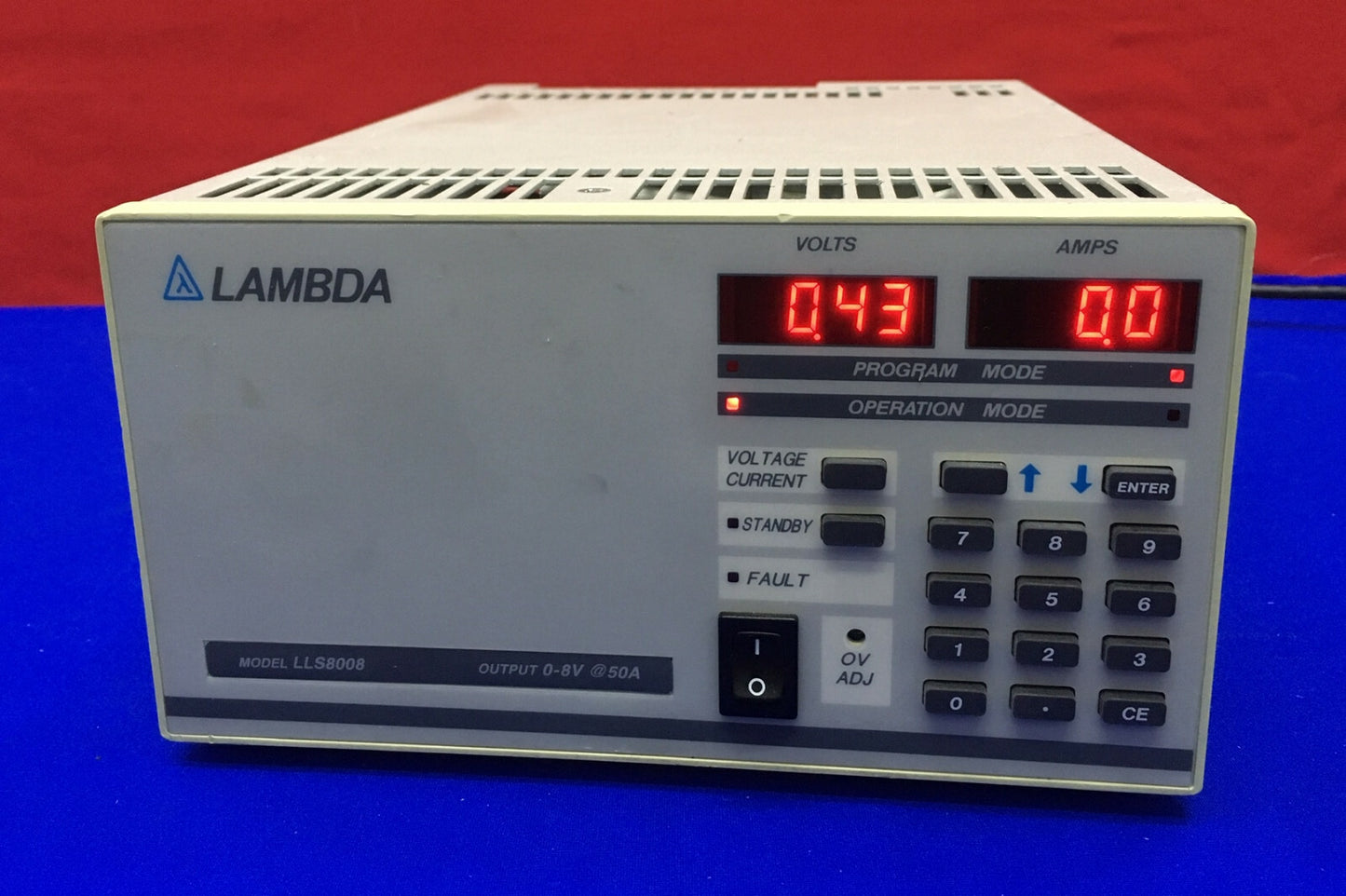 LAMBDA ELECTRONICS LLS8008 DIGITALES GEREGELTES NETZTEIL