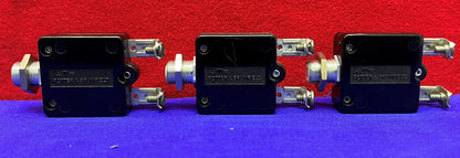 Lot of 3 Potter & Brunfield W58XB1A4A-10 Circuit Breaker 375-210-101 250VAC