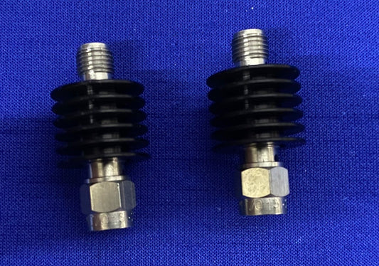 PASTERNACK PE7013-20 Fixed In-Line, Resistive PI Attenuator 20 Db 5W 1 LOT QTY 2