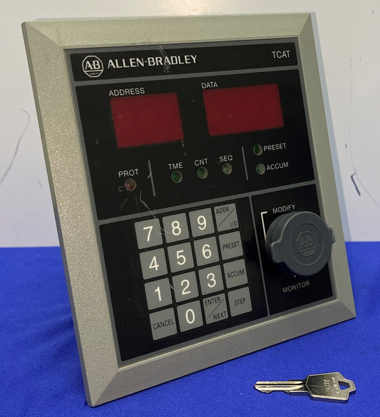 AB ALLEN BRADLEY 1745-TCAT SER. C TIMER COUNTER ACCESS TERMINAL - PARTS/REPAIR