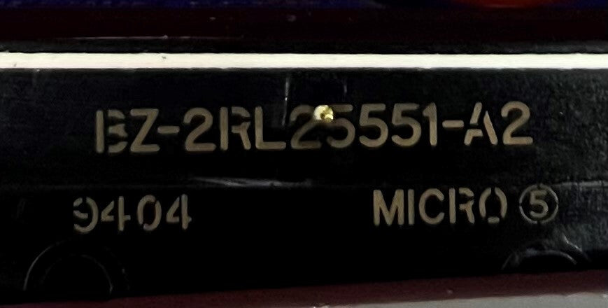 Microinterruttore BZ-2RL25551-A2 Interruttore a scatto con custodia
