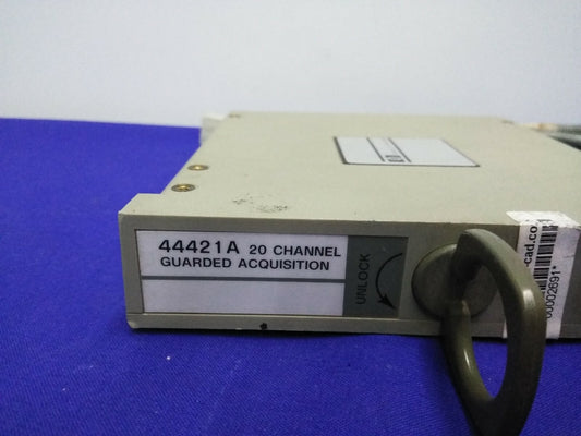 HP 44421A Guarded Acquisition 20 Channel Relay Multiplexer connector only